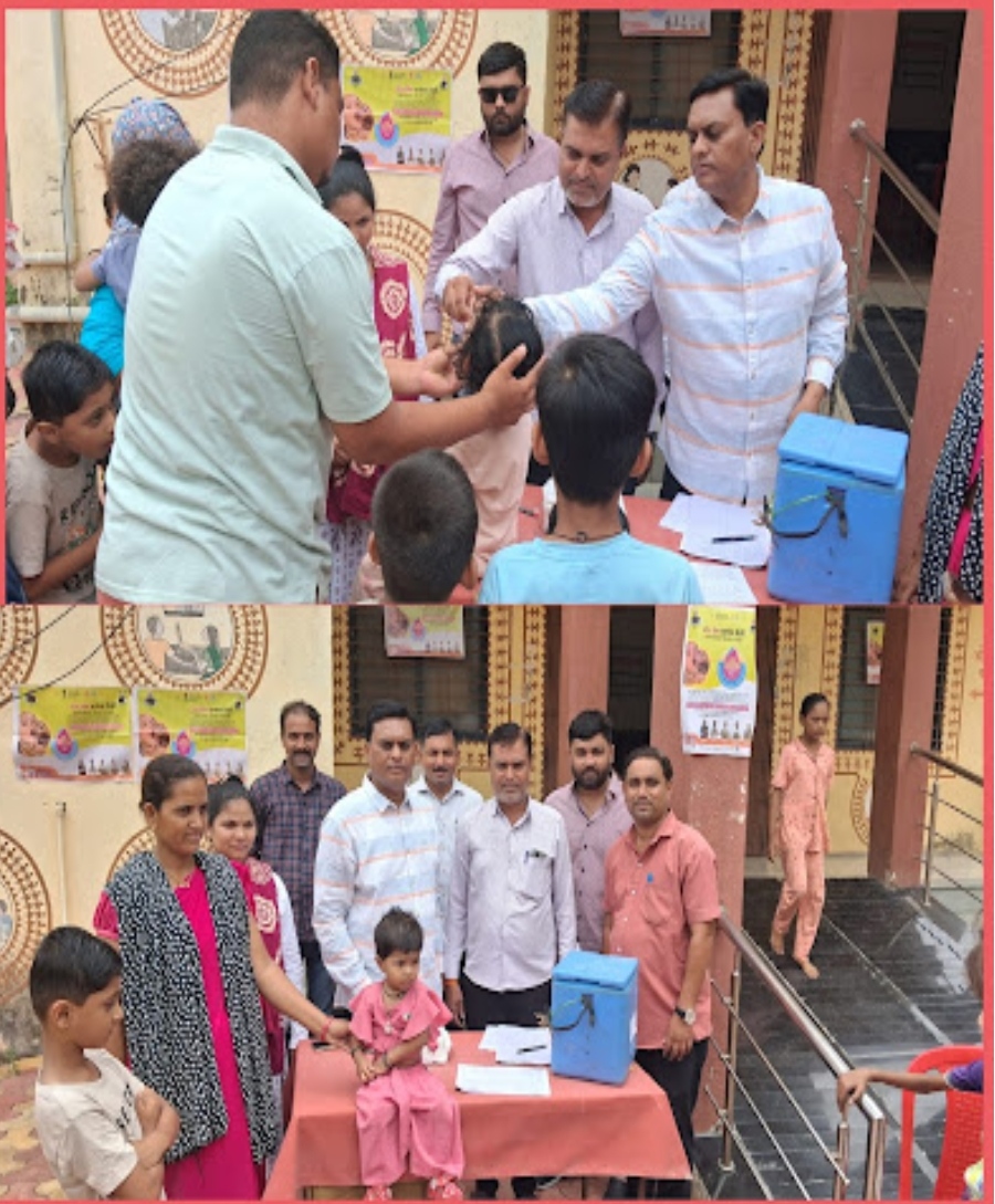 अमळनेर शहरात राष्ट्रीय पल्स पोलिओ मोहिमेला उत्स्फूर्त प्रतिसाद; पहिल्याच दिवशी ८७.०७ टक्के उद्दिष्ट पूर्ण