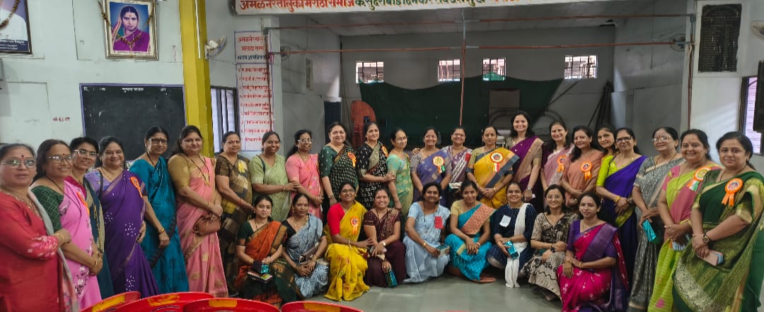 मराठा समाज महिला मंडळाच्या वक्तृत्व स्पर्धेला महिलांचा उत्स्फूर्त प्रतिसाद; गुणवंत वक्त्यांचा सन्मान