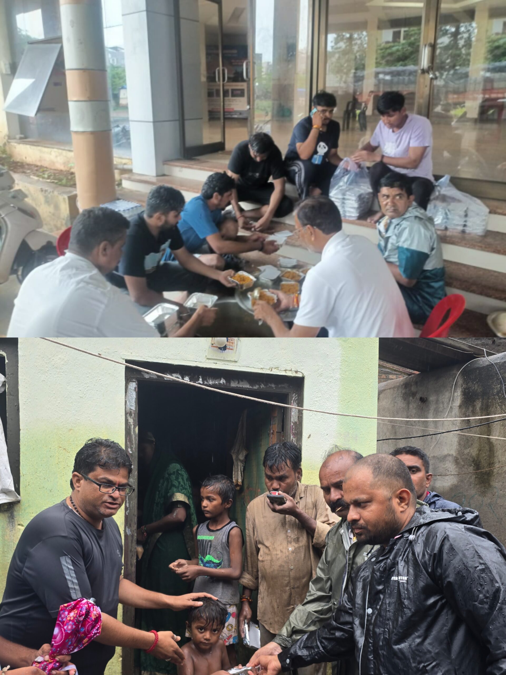 नैसर्गिक आपत्तीत अमळनेरात दिसले माणुसकीचे दर्शन,    कुठे दिसला मायेचा झरा, तर कुठे दिसला मदतीचा आधार…!
