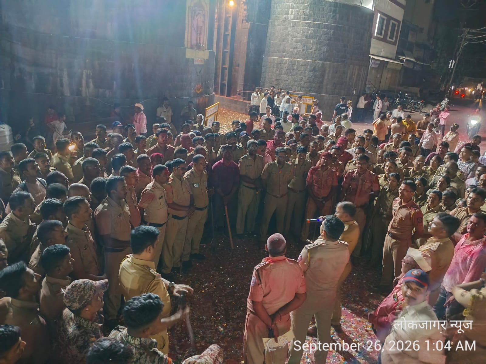 शिस्त, संयम आणि नियोजनाचा आदर्श; गणेश विसर्जन मिरवणूक शांततेत पार पाडल्याबद्दल पोलिस प्रशासनाचे अभिनंदन