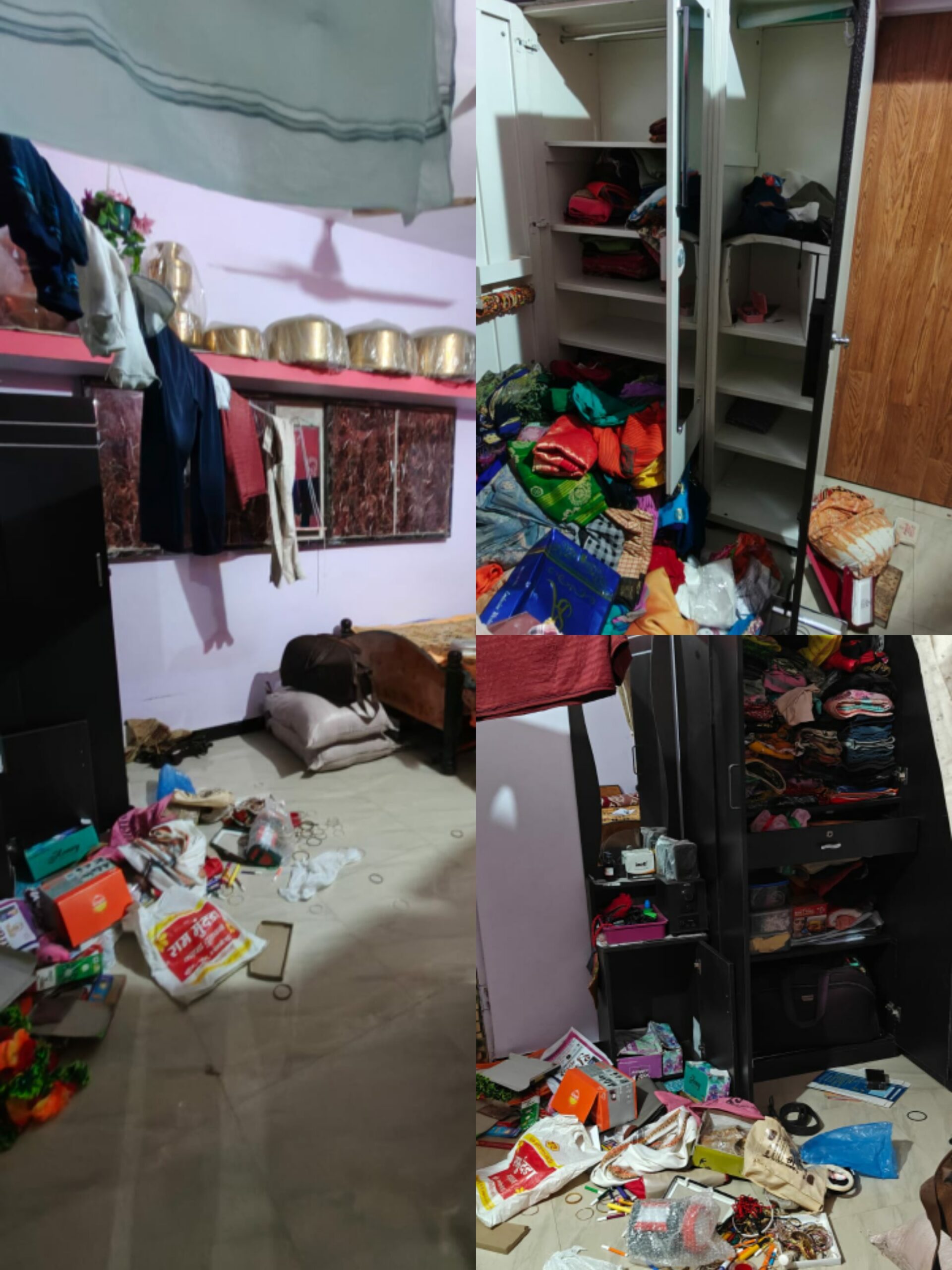अमळनेरात दोन घरफोड्यांनी खळबळ!  मुंदडा नगर परिसरात बंद घरांना चोरट्यांचे लक्ष्य; सोन्या-चांदीच्या दागिन्यांसह सुमारे ७० हजारांचा मुद्देमाल लंपास