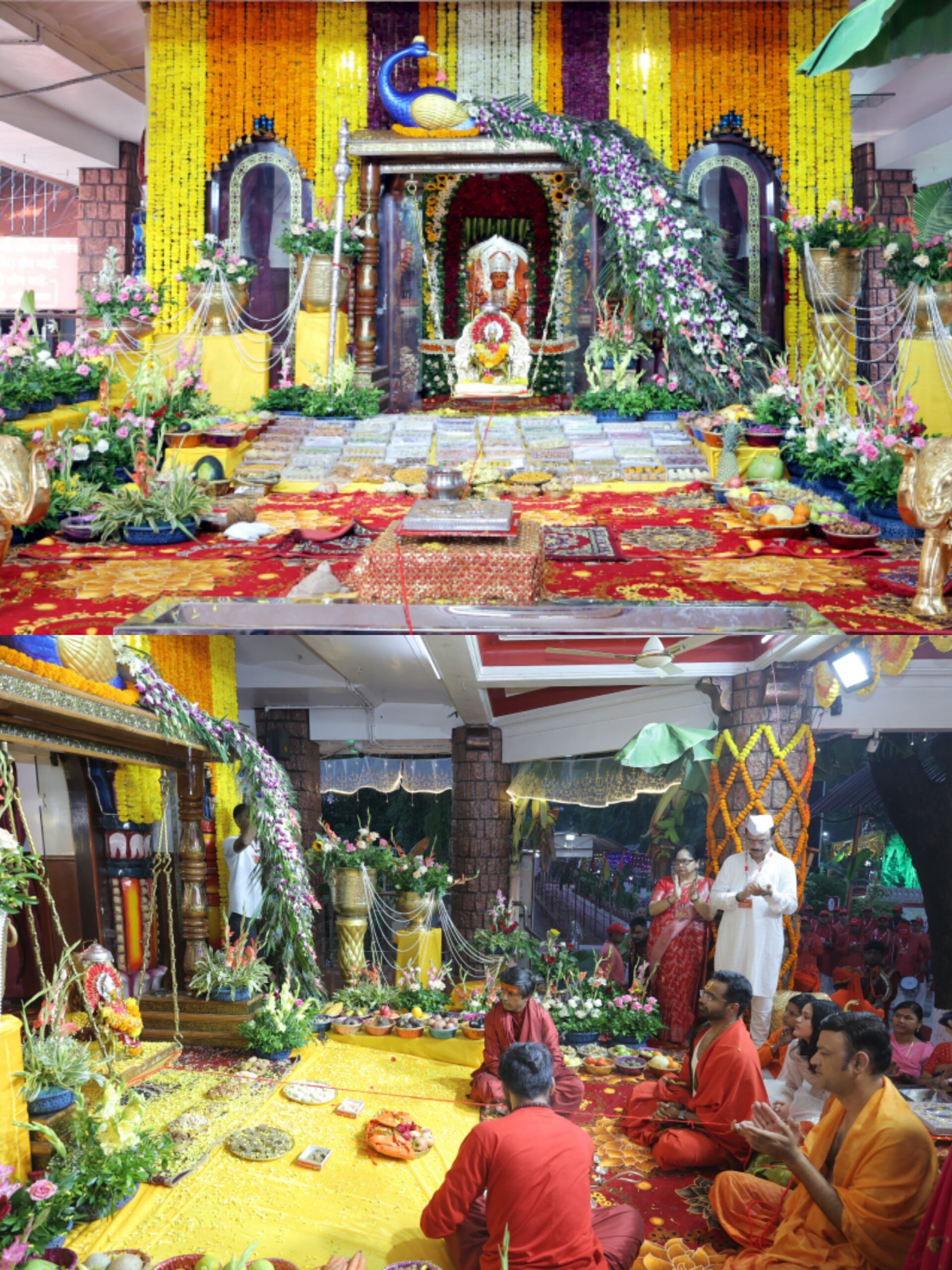 ‌‘मंगल‌’ महाजागरातून श्री मंगळ जन्मोत्सव सोहळा साजरा     श्री मंगळग्रह मंदिरात जमला भक्तीचा सागर; धार्मिक विधींमुळे दिवसभर चैतन्य