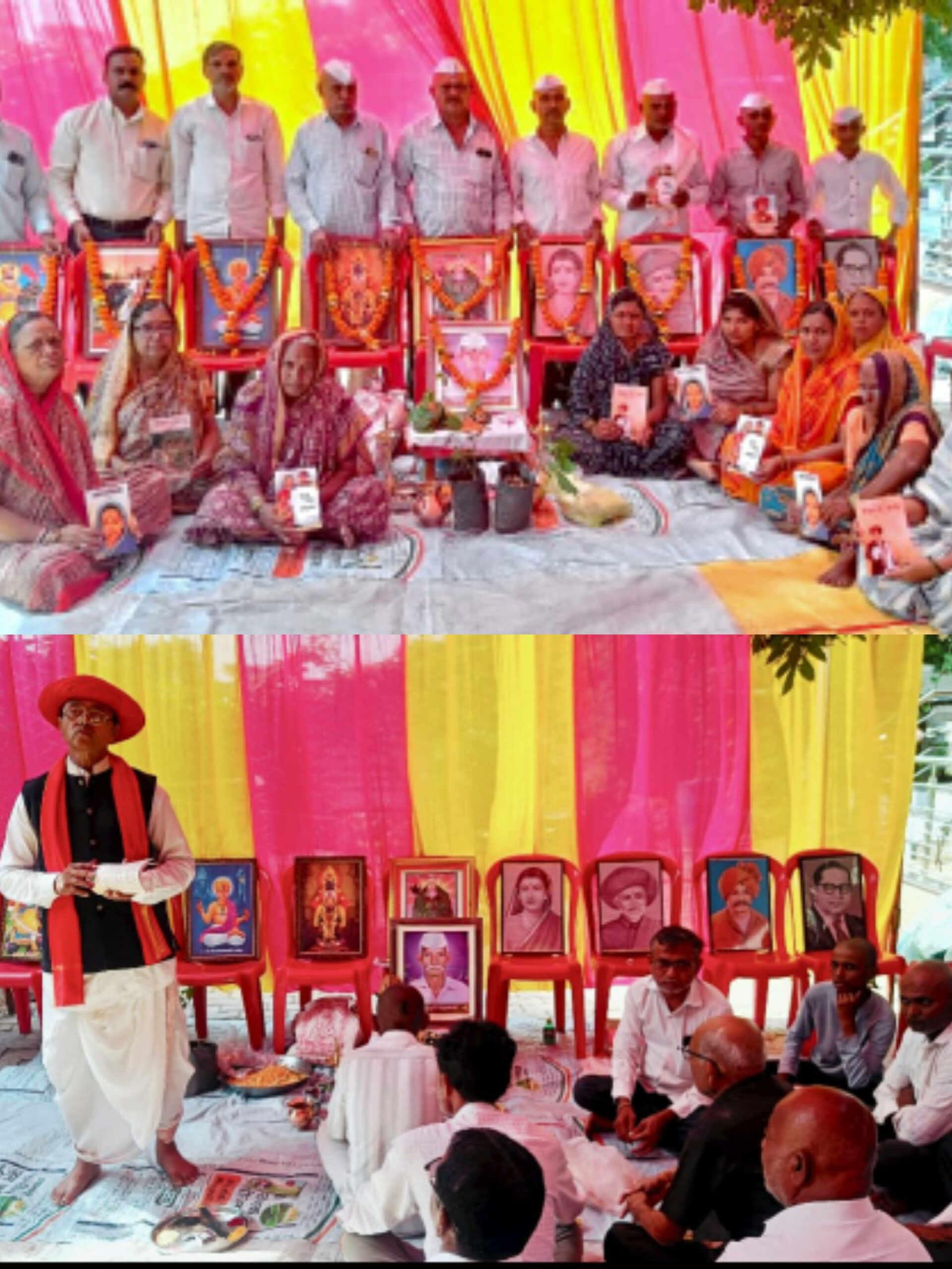 कर्मकांडाला फाटा; सत्यशोधक विचारांचा जागर! अनोरेत दशपिंड व गंधमुक्ती विधी