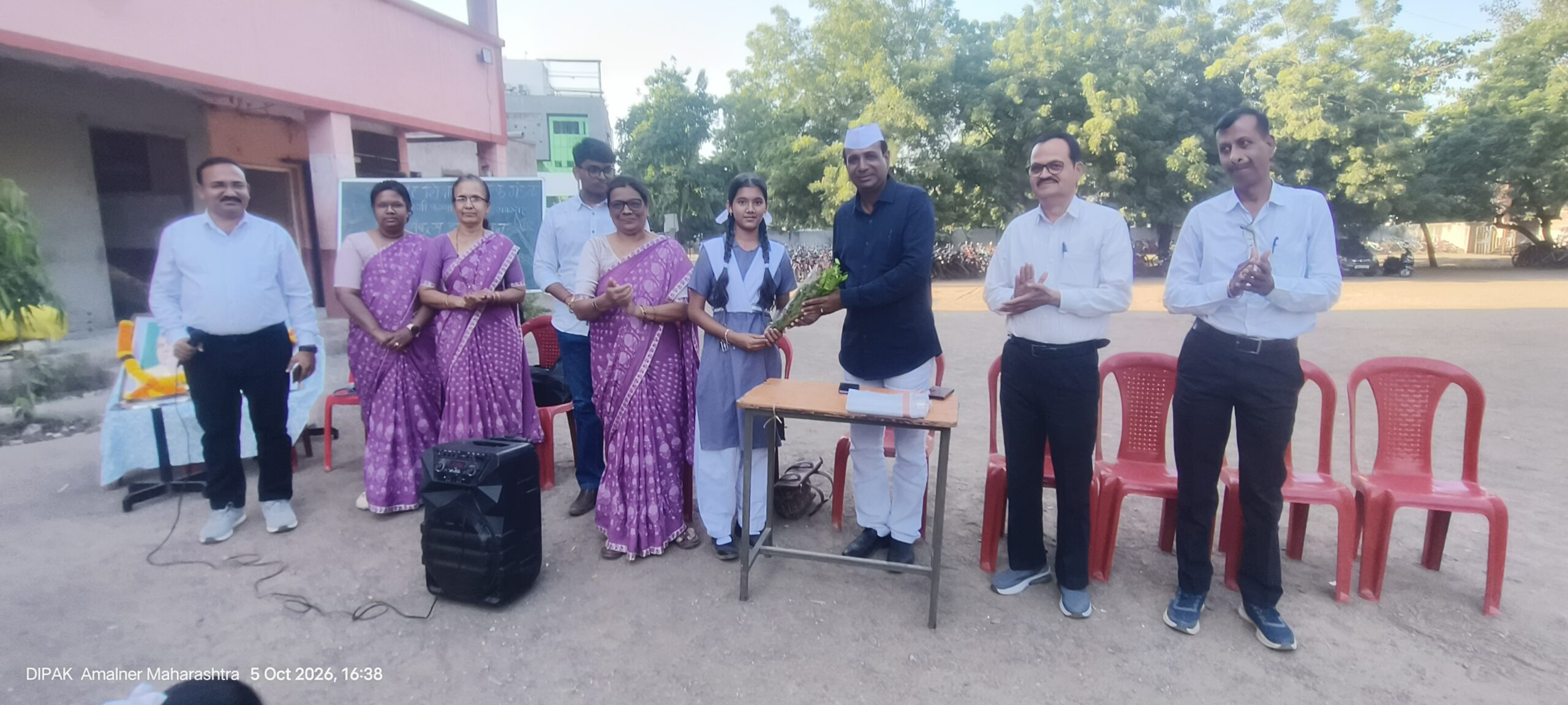 “साने गुरुजी कन्या हायस्कूल मध्ये सेवा संकल्प अभियान अंतर्गत विविध उपक्रम”