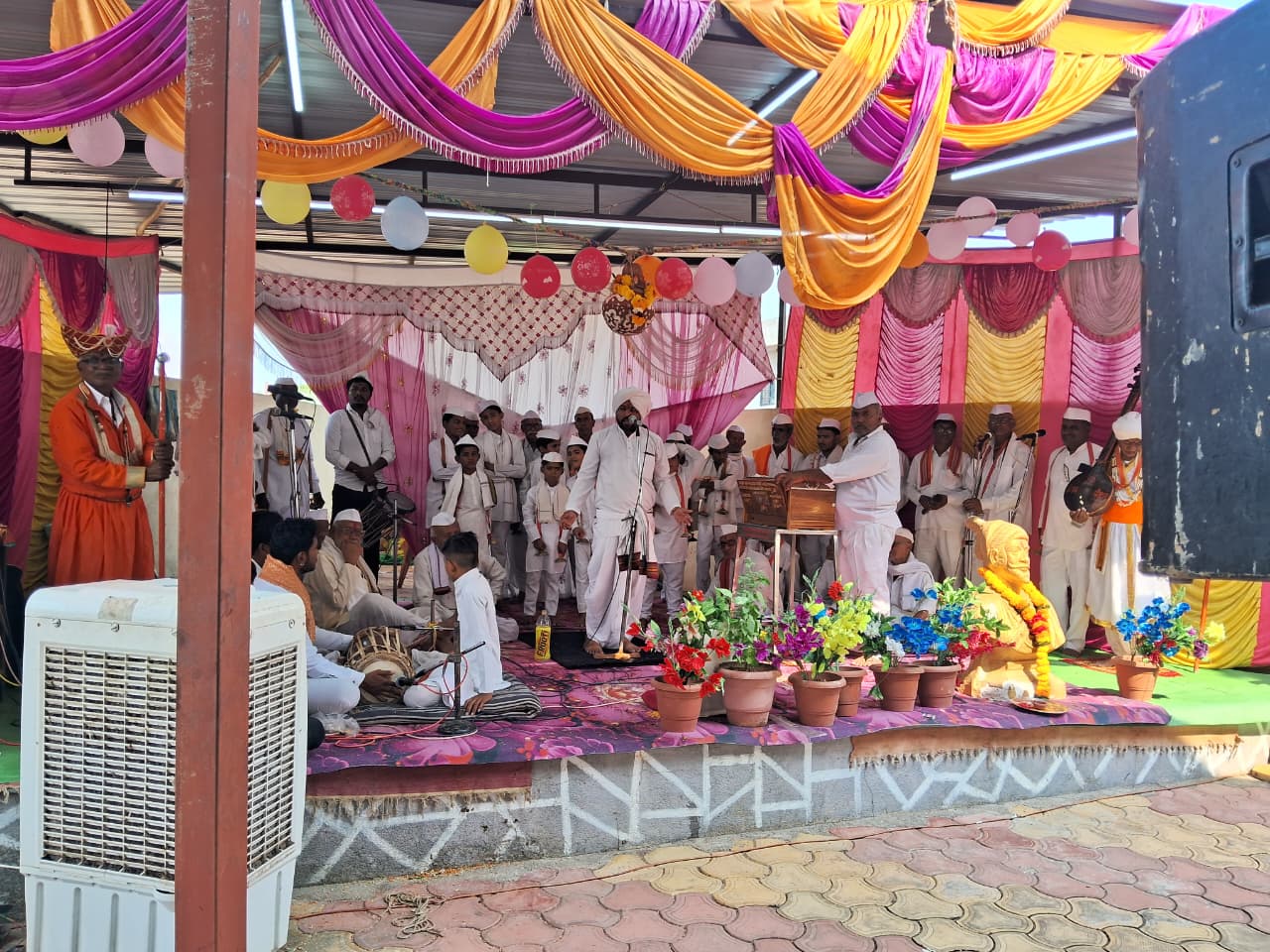 भक्तिरसात न्हाऊन निघाले जानवे गाव; आई भवानी मातेच्या अखंड हरिनाम कीर्तन सप्ताहाची उत्साहात सांगता